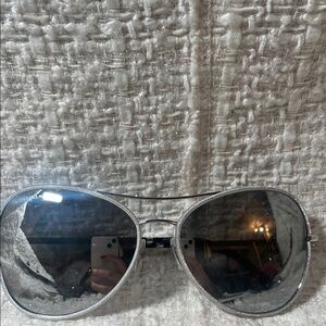 Authentic CHANEL Silver Sunglasses 4227-Q c.124/Z6
